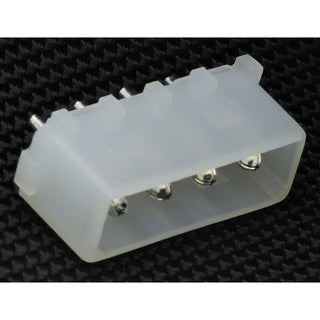 4 Pin Molex Male PC Mount - 0.084 Pins