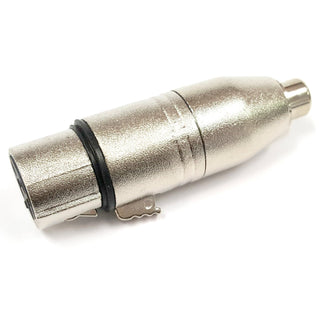 XLR 3 Pin Female To RCA Female Adapter