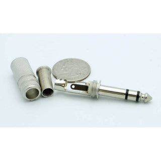 1/4" Stereo Plug Metal