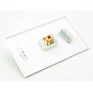 RCA Female Keystone Jack - Orange