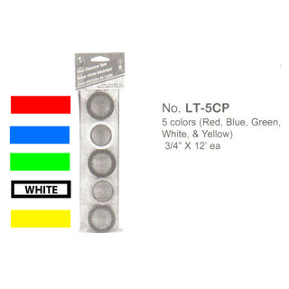 Vinyl Electrical Tape - 5 Pk MultiColor
