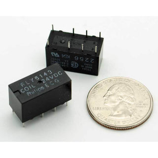 Relay: 24VDC DPDT 2 Amps