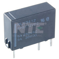 Relay Subminiature Pc Mount Spst-No 5amp 12vdc