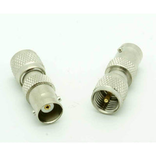 BNC Female - Mini-UHF Male Adapter