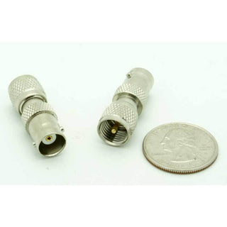BNC Female - Mini-UHF Male Adapter
