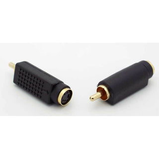 S-Video Female - to - Male RCA Composite Adapter