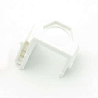 1 Hole Keystone Filler Insert - White