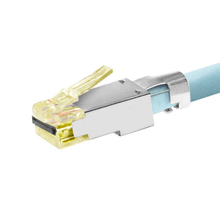S45-1755P – ProSeries 10G Shielded External Ground – Pass Through RJ45 with Cap45® & Bar45®