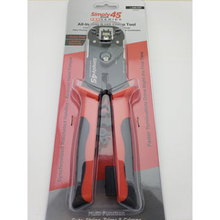 S45-C101 – Simply45® ProSeries All-In-One RJ45 Crimp Tool – Pass-Through & Standard WE/SS RJ45 Crimper