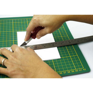 Double Sided Self-Healing Green Cutting Mat 18" x 12" x 3mm