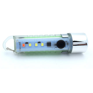 200 Lumen Rechargeable Flashlight with Side Lantern
