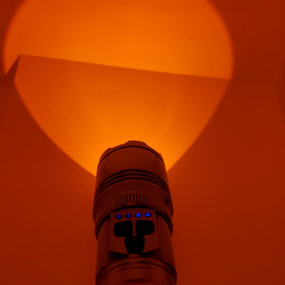 500 Lumen Tri-Color Rechargeable Flashlight with USB-C