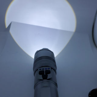 500 Lumen Tri-Color Rechargeable Flashlight with USB-C