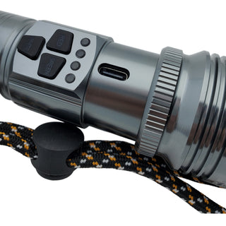 500 Lumen Tri-Color Rechargeable Flashlight with USB-C