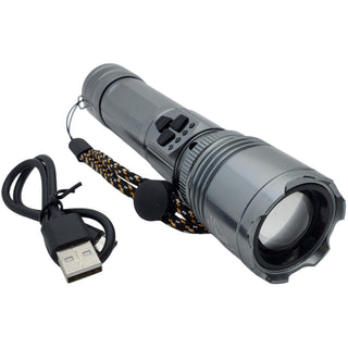 500 Lumen Tri-Color Rechargeable Flashlight with USB-C