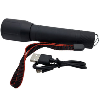 650 Lumen Rechargeable LED Flashlight with Digital Display