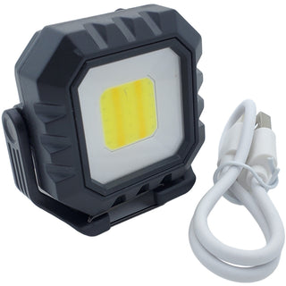 Mini Rechargeable LED Work Light, 300lm Magnetic USB-C