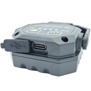 Mini Rechargeable LED Work Light, 300lm Magnetic USB-C