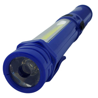 225 Lumen Rechargeable Flashlight & Magnetic Work Light