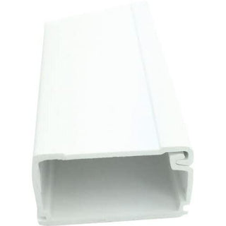 Raceway Wire Duct  6ft x 1.75" x 1" White, 2pk