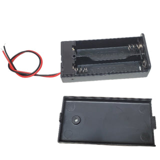 Tayda 2 x AA Battery Holder with Cover and On - Off Switch