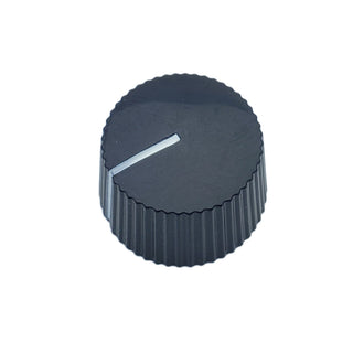 Black Potentiometer Knob with Pointer for 1/4 Inch Shaft