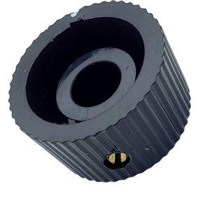 Black Potentiometer Knob with Pointer for 1/4 Inch Shaft