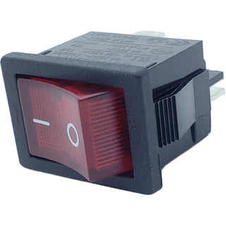 SPST Snap In Illuminated Rocker Switch On-Off 10A 125V AC Neon Switch (Choose your color)