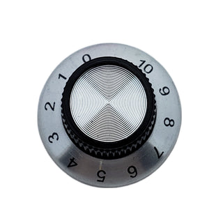 24 mm Aluminum Potentiometer Knob with 0 to 10 Scale