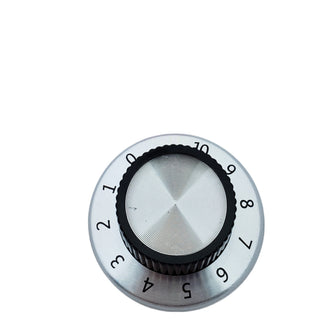 Numbered 37 mm Aluminum Potentiometer Control Knob