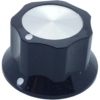 Black Moog-Style Potentiometer Knob for 1/4 Inch Shaft