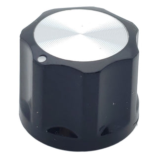 Tall Black Moog-Style Potentiometer Knob for 1/4 Inch Shaft