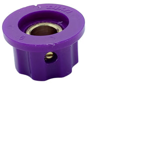 Purple Boss-Style Guitar Pedal Control Knob - Ribbed