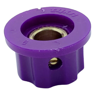 Purple Boss-Style Guitar Pedal Control Knob - Ribbed