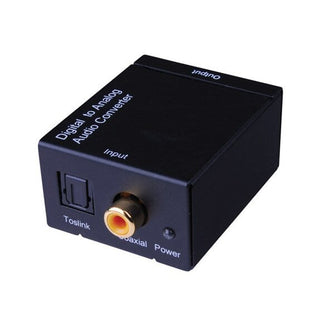 Digital to Analog Audio Converter Optical to RCA