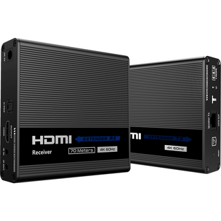 4K HDMI Extender over single CAT5/6.- RX/TX pair 4k@60Hz