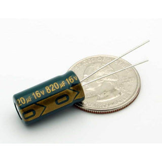 820uF 16 Volt Electrolytic Capacitor