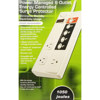 Energy Saving Power Strip 8 Outlet