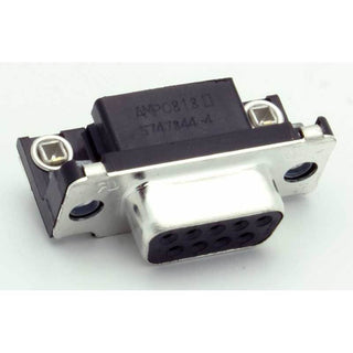 DB-9 Female PC Mount Right Angle Connector