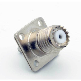 Mini-UHF Female Panel Mount Connector