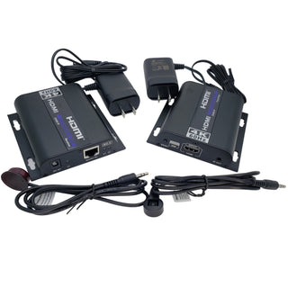 Vetco 4K 60Hz HDMI over IP Extender TX/RX Pair - 120m Cat6