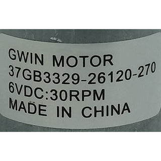 6-Volt DC High Torque Motor (Geared motor)