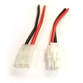 Tamiya Connector - Male/Female Pair - Pre-wired w/4" Silicone leads - 14AWG