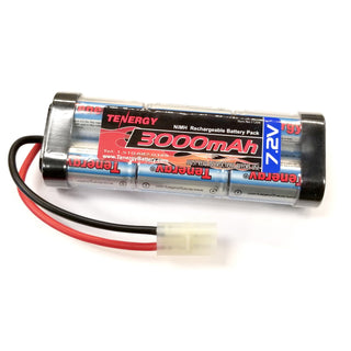 TENERGY NiMH 7.2V 3000 mAh Battery With Tamiya Connector