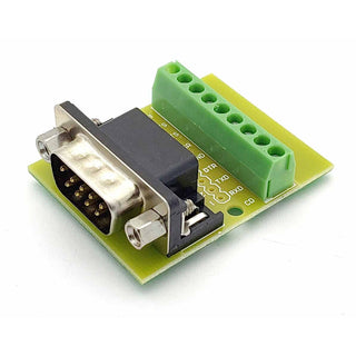 DB9 DB-9 Break Out To Terminals Board - MALE