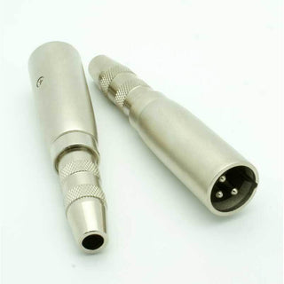 A3M XLR Male Plug - 1/4" Stereo Female Adapter