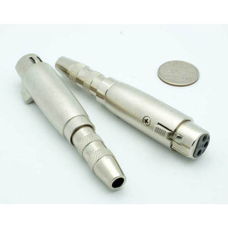 A3F XLR Female Plug - 1/4" Mono Female Adapter