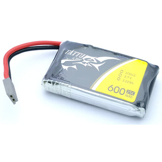 3.7v Lipo Rechargeable Battery - 600mAh