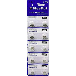 AG3 LR41 192 GP92A Button Cell Battery - 10 Pack