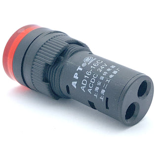 0.47''/12mm LED Panel Mount 24V, Red